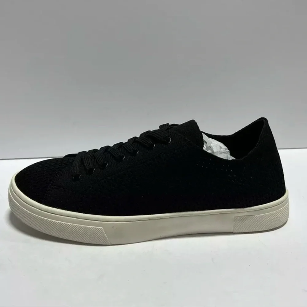 Steve Madden Womens Ranks Sneaker Black Size 8 M